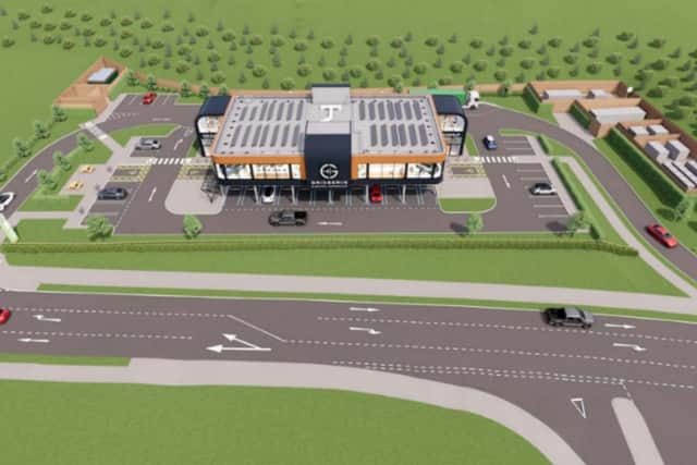 An electric vehicle charging station featuring 30 charging points as well as associated landscaping, roads, parking, retail and cafe facilities has been given the go ahead for land at Enterprise Way, Duckmanton, by Chesterfield Borough Council’s Planning Committee.