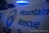 The man sadly passed away at the scene. Credit: Derby Mountain Rescue Team