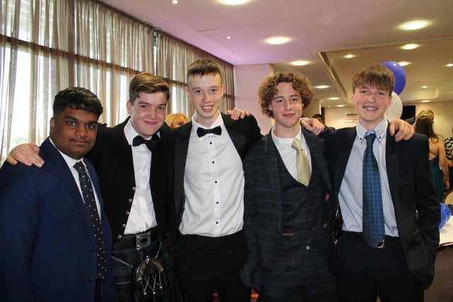 The prom saw students from Year 11 get together at the Technique Stadium in Chesterfield