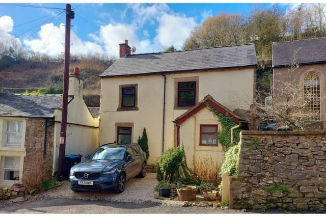 Space for off-road parking at Poppy Cottage, Bonsall.