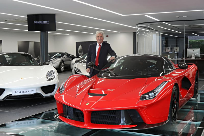 Tom Hartley Sr, Tom Hartley Jr and Carl Hartley are worth £134m, a new entry to the Midlands Rch List for 2023. The Swadlincote-based business has been renowned in the luxury car market for over 40 years.