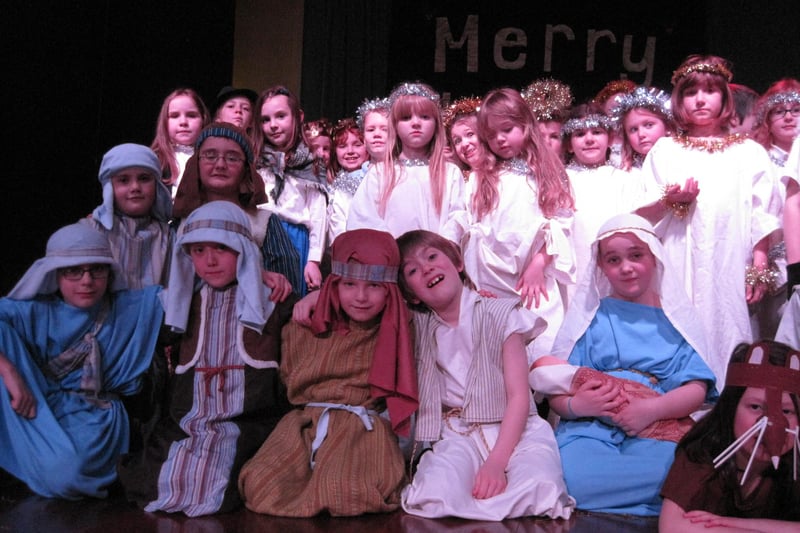 Ripley Junior School nativity in 2013.