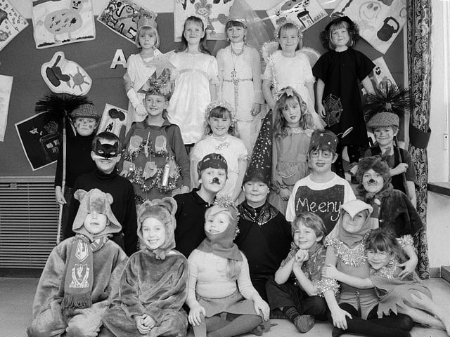 Wynndale Primary school concert in 1993