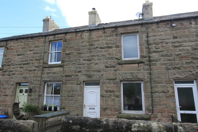 Located in Wensley, this two bed terraced cottage is in a desirable location, but will need some maintenance when purchased. It's priced at £160,000.