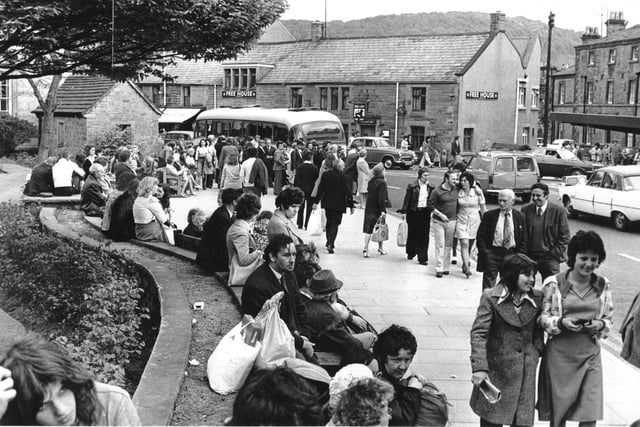 Bakewell's busy streets in 1975.