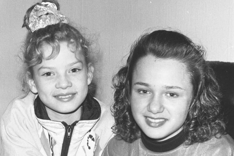 What a year 1991 was for Dawn Winlow,14, from Roker, and Lynne Harrison, 11, from Plains Farm. They got to play the parts of Jimmy Nail's daughters in the TV series Spender.