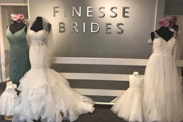 The boutique located on High Street in Clay Cross specialises in wedding gowns, bridesmaid's dresses, men's suits and prom attire.