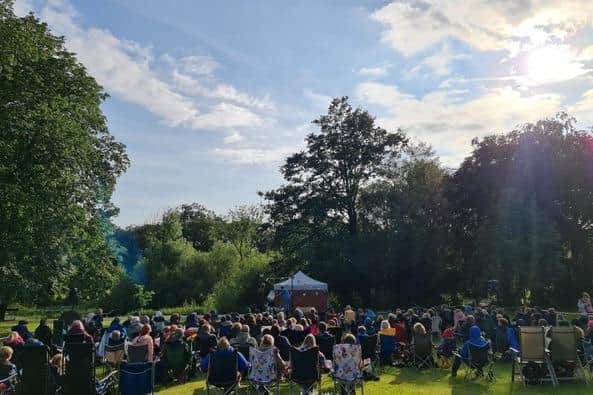 The Whitworth's park becomes a stage for open air theatre and other events in the summer months.