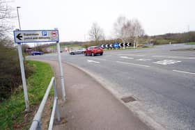 The bypass will start at the Sainsbury's roundabout and end at Hall Lane in Staveley.