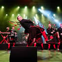 The Red Hot Chilli Pipers play at Buxton Opera House on June 6, 2024 as part of a world tour to celebrate their 20th anniversary.