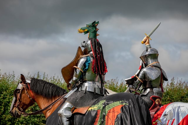 Watch four legendary knights compete for honour in a grand jousting tournament at Bolsover Castle from August 27 to 29., between 10am and 5pm. Admission is £9.80 for each child  (5-17 years) and £16.40 per adult.