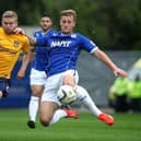 Liam Cooper in action for Chesterfield against Oxford United in September 2013.