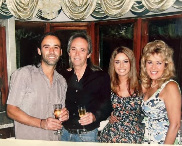 Roger with wife Pat and their children, Paul and Georgina. (Photo: Contributed)