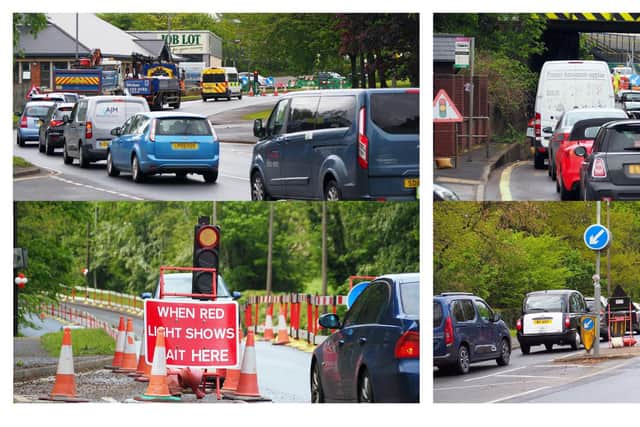 Drivers say the number of roadworks around Chesterfield is bringing the town to a standstill