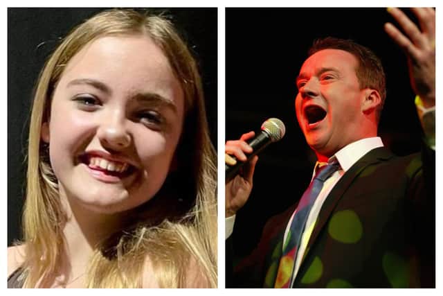Eva-May Menzies from Newbold, Chesterfield will sing at Russell Watson's concert in Derby Cathedral on Saturday, April 11, 2026 (photo: submitted/Getty Images)
