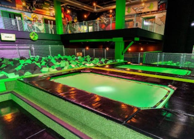 Flip Out Doncaster, is an incredible 30.000 sq ft activity, trampoline and soft play arena featuring the first Ninja TAG interactive assault course in northern England.