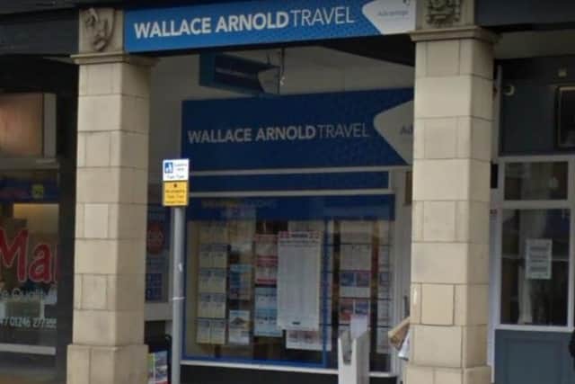 Wallace Arnold Travel in Chesterfield.