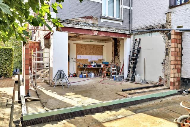 Home extensions are proving popular as people react to spending months in lockdown at home with a desire for home improvements.