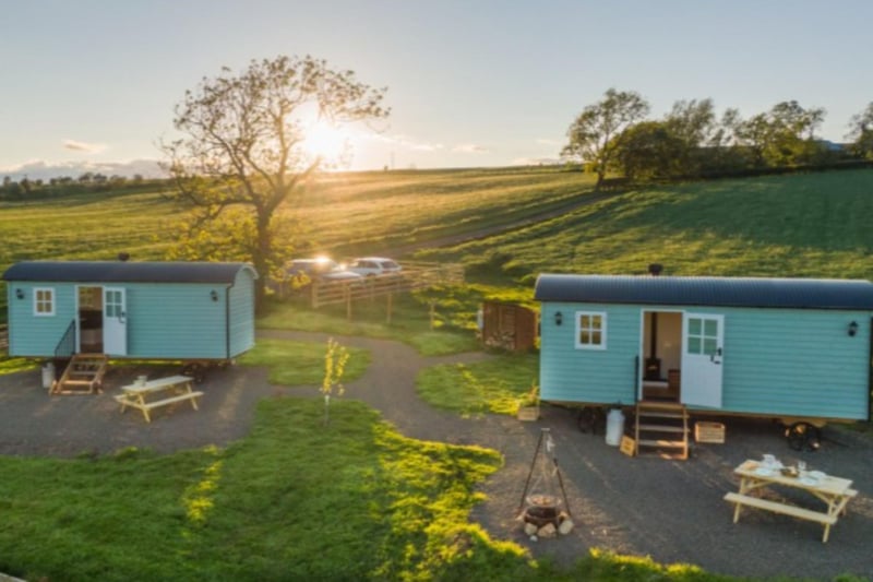 Situated on a family farm near Dunfermline, the Craigduckie Shepherd's Hut offer a rustic but comfortable retreat that couldn't be more different from city life. The two huts are perfect for couples and over look the shimmering Loch Fitty. Book at www.hostunusual.com.