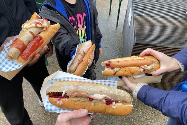 At £38.50 the bratwurst hotdogs were a bit steep