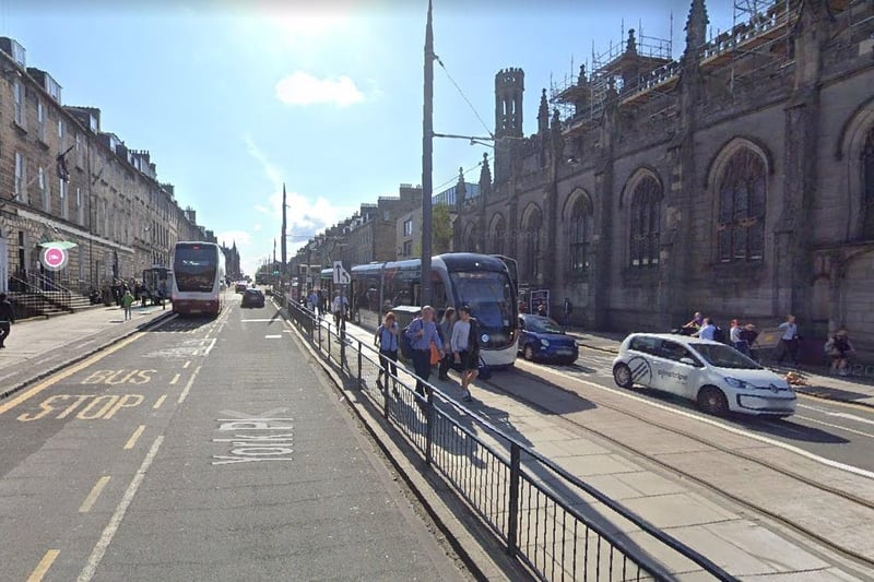 Due to carriageway repairs for Edinburgh Trams, the road has been closed from 11.30pm - 5am for 5 nights, however, this should be lifted on Friday.