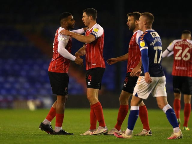 Cheltenham stuck five past fellow promotion chasers Exeter City on Saturday, and while they would have probably preferred it if they hadn't conceded three at the other end, this was a big result that allowed them to tighten their grip in the upper reaches of the table. (Photo by Charlotte Tattersall/Getty Images)