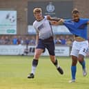 Stefan Payne in action for Chesterfield against Matlock Town. Picture: Tina Jenner.