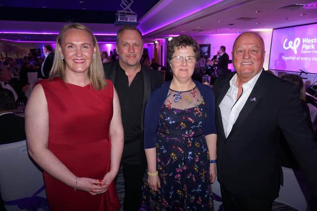 Emma Clarke, Dean Andrews, Patricia Fisher and Gary Sinclair.