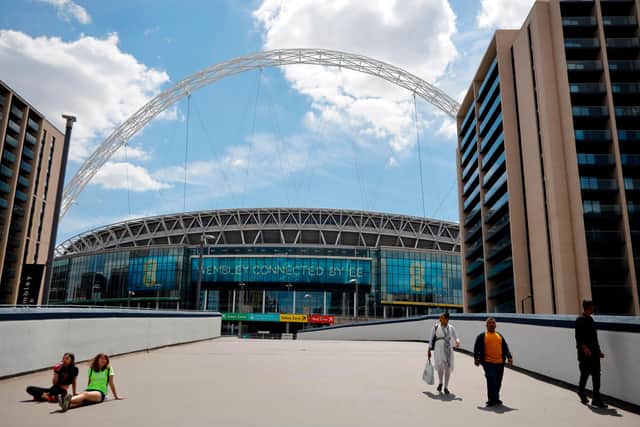The National League play-off final will be held at Wembley on August 2 behind closed doors.