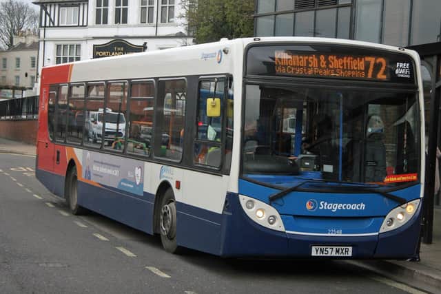 Stagecoach says it is running 96 per cent of its buses in the Chesterfield area despite problems with a shortage of drivers.