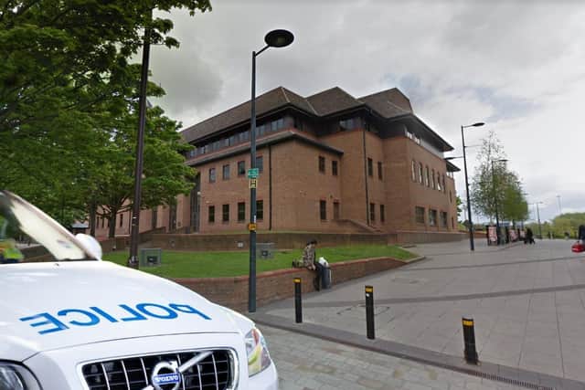 The police chase began when officers saw a vehicle driving “erratically”, Derby Crown Court heard