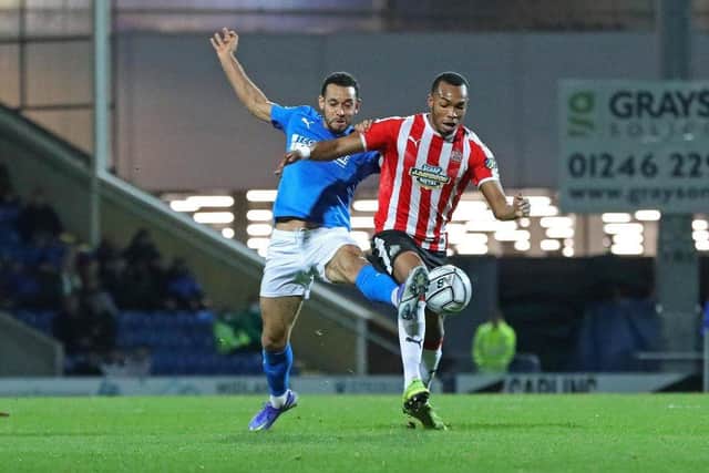 Curtis Weston said that Chesterfield can expect another tough tie against Maidenhead. 
Credit: Chesterfield FC- Tina Jenner Photography