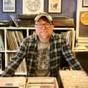 Corey Lavender at Vanishing Point Records, Chesterfield