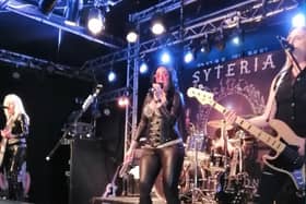 Syteria at Real Time Live, Chesterfield. Photo by Kev White.