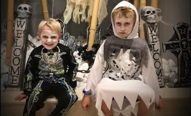 Frighteningly good costumes in this photo posted by Louise Piercy