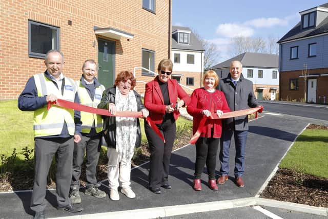 Described as the ‘largest council housing development in a generation’ in Chesterfield, the £4.1m Badger Croft development has seen 21 brand-new properties constructed on the former Brockwell Court site in Loundsley Green.
