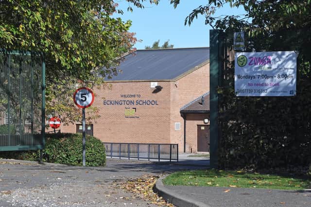 Eckington School.
