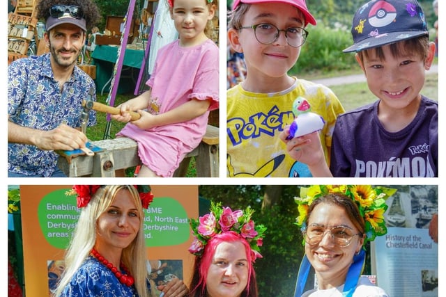 Tapton Lock Festival returned with a host of new activities and entertainment for families to enjoy.