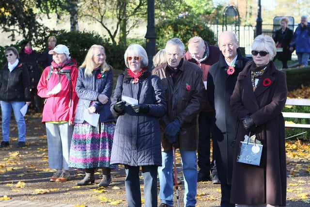 Derbyshire Dales residents turned out across the district all weekend to unite in remembrance.