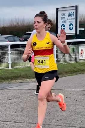 Samantha Iliffe ran a new PB at the York Brass Monkey Half Marathon.