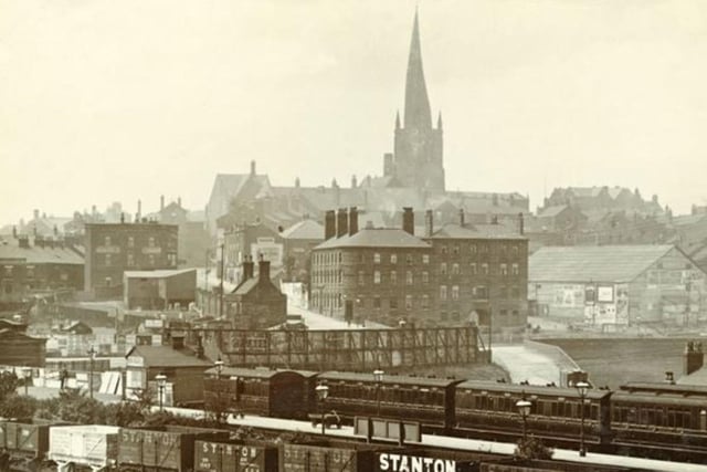 This image shows the prominent position the Chesterfield Hotel site held, even back in 1910