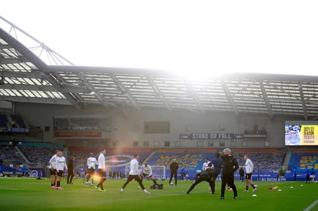 American Express Community Stadium. (Photo by Ian Walton - Pool/Getty Images)