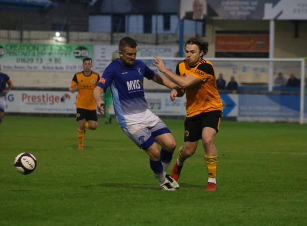 Matlock Town battled back to beat Boston after twice being behind. Photo: Oliver Atkin