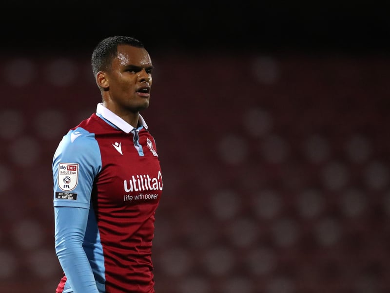 The cente-back has left Scunthorpe at the end of his contract. The 21-year-old is a former Aston Villa under-23s captain who reportedly earned himself a move to the midlands club from Bury for £900,000 in 2017. He's a left-footed centre-half, which is a big bonus, although he does lack League One experience.