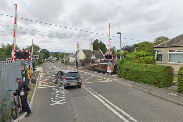 Road closed overnight at level crossing, exact times still to be announced, for the renewing of carriageway line markings