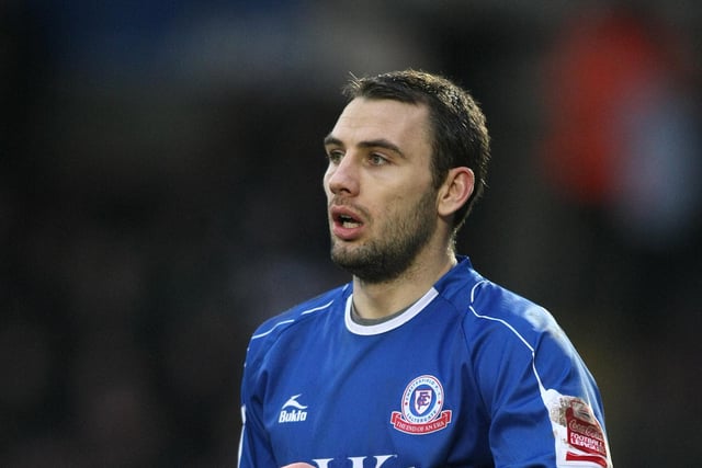 Goodall signed for Chesterfield on a two-year contract in August 2008 following his release from Luton Town. The defender made 44 appearances over the next two seasons.