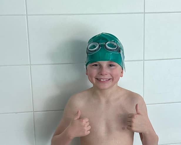Rex Morley, from Holmewood, decided to take on the challenge in honour of mum Kirsty Morley’s recovery and after hearing about King Charles’ diagnosis.