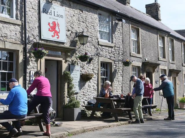 The Red Lion Pub at Litton can be found on Church Lane. Converted from three miners' cottages, the pub first opened back in 1778. Offering more than just food and drink, the Red Lion has two rooms available above the pub for anyone wishing to stay over in the village. The pub is praised for its "super friendly staff" and "proper pub food".