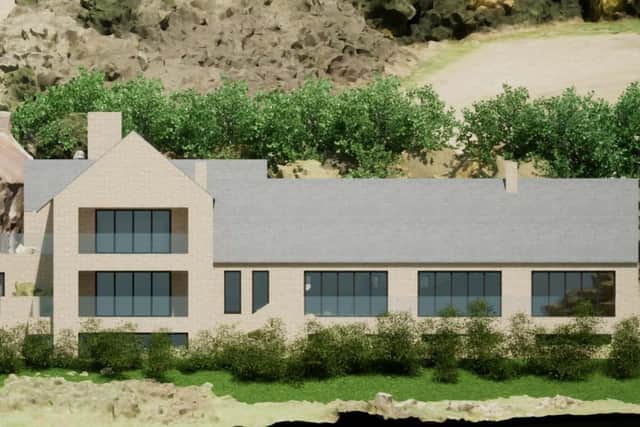 The replacement property, which would sit on the site of a 200-year-old Derbyshire farmhouse has been compared to Chatsworth House and said to be more in keeping with Beverly Hills – home of Hollywood’s stars