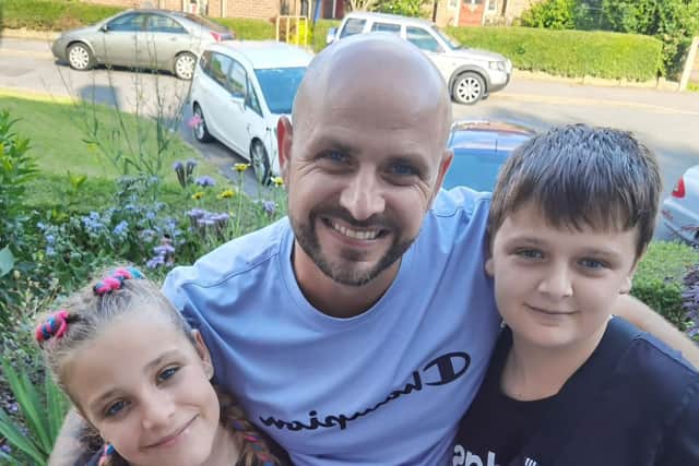 Lacey and John Miles, were murdered along with their mother in 2021 in Killamarsh. Lee Freeman, who is friends with their dad, Jason Bennett, will run four marathons in their memory later this month.